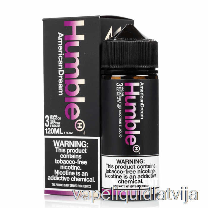 Amerikāņu Sapnis - Humble Sulu Co. - 120 Ml 3 Mg Vape šķidruma